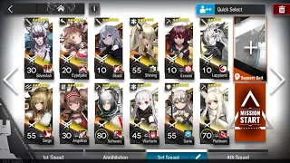 [Arknights] OF-EX6 Clear - High Rarity Squad