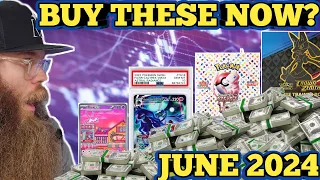 POKEMON INVESTING JUNE 2024! Products & Cards IM Investing Into This Month!