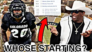 COLORADO FOOTBALL LINEBACKER PROJECTED STARTERS 2024: COACH PRIME HAS TOUGH DECISIONS AHEAD!!