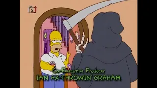 Simpsonovi [Halloween] Smrt si přišla pro Barta ? 😈