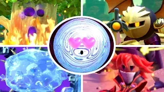 Kirby Star Allies - All Boss Secrets & Easter Eggs