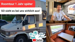 Vorher/Nachher #Roomtour ☝️ DAS ist aus dem 3000€ Camper geworden!