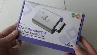 Nintendo Game Cube Cheap HDMI Dongle Solution .... by Kaico