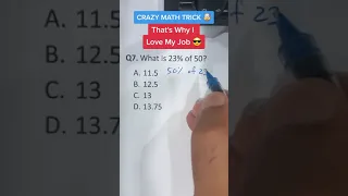 Crazy Math Trick