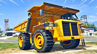 $1,000,000 Dump Truck is Trolling the Police! GTA 5 Survive The Police Chase Funny Moments