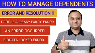 ERRORS & RESOLUTIONS! Manage Dependents In US Visa | How To Add Dependents In US Visa Appointment