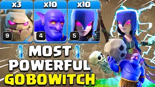 MOST POWERFUL TH12 GOBOWITCH Attack Strategy In COC