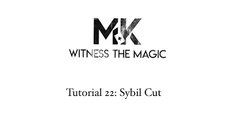 Sybil Cut tutorial