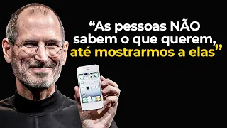 Lancei o melhor celular do mundo assim - Steve Jobs