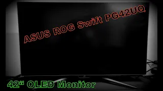 ASUS ROG Swift PG42UQ - Was für Farben (Vergleich mit LG C1)