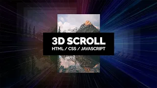 Создание крутого 3D сайта с анимацией прокрутки (HTML CSS JavaScript)