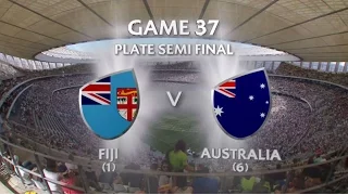 Fiji vs Australia Capetown 7s 2015/16 - Plate Semifinal