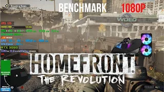 Homefront The Revolution RTX 3090 Gigabyte AORUS WATERFORCE Benchmark  Ryzen 5800x 1080p