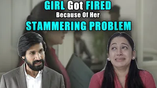 Girl Got Fired Because Of Her Stammering Problem | Purani Dili Talkies | Hindi Short Films
