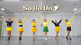 So go on linedance 라인댄스퀸 안양평촌지부 영상반