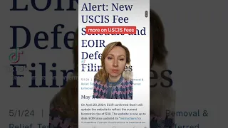 USCIS fees Update