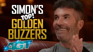 Simon Cowell's Top Golden Buzzer Moments | Part 1 | AGT 2022