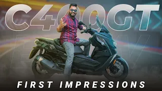 BMW C 400 GT Walkaround And First Ride Impressions⚡Maxi-mum Scooter
