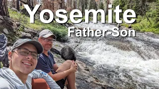 Backpacking Yosemite National Park: Red Peak Pass Loop Part 1 - Father-Son Adventure [4K]