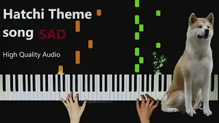 Hachiko/Hatchi - Goodbye (Piano synthesia cover) MIDI/Sheets free