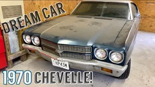 I BOUGHT a 1970 Chevrolet CHEVELLE! ISSUES with the Purchase and FUTURE Plans..