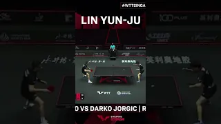 After this victory over Darko Jorgic, Lin Yun-Ju will be facing Ma Long in the quarter finals🤩