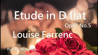 ABRSM 2023-2024 Grade 8 B2 / Louise farrenc : Etude in D flat  Op41 No.5