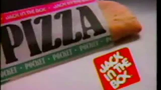 Jack In The Box - 1980's Pizza Pocket TV Commercial