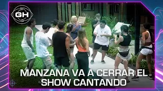 La casa ensaya el final del show con Big Apple cantando 🎶 - Gran Hermano