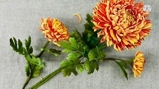 Sugar Flower Chrysanthemums | Fondant flowers | chef ROBERT BULUSAN