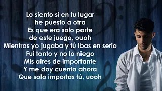 CNCO - Solo Importas Tú (Letra/Lyrics)