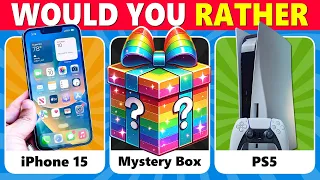 Would You Rather...? Boy vs Girl vs Mystery Box 🎁