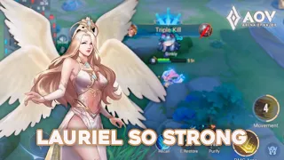 LAURIEL GAMEPLAY | VERY STRONG MAGE - ARENA OF VALOR - ROV - LIÊN QUÂN MOBILE