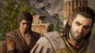 Assassins Creed Odyssey  СХВАТКА АЛЕКСИОСА И ДЕЙМОС