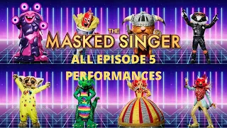 All Episode 5 Performances | The Masked Singer UK Ep.5