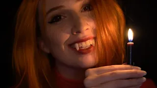 Fledgling Vampire Hypnotizes & Feeds on You • ASMR Roleplay • Storytime • Hand Movements • Halloween