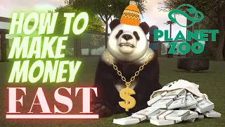 How to make money FAST! Planet Zoo (Challenge Mode Medium)