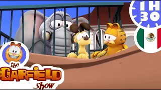 🗺️ ¡Garfield viaja a tierras desconocidas! ✈️ - El Show de Garfield