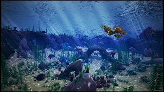 Fish using Niagara particle system