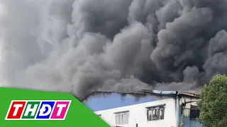 Vụ cháy lớn ở Đồng Nai: 1 nam công nhân bị phỏng nặng | THDT
