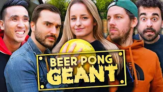 Qui est le meilleur au Beer Pong Géant ?