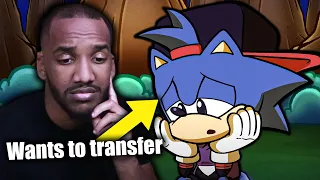 Sonic is getting bullied at Nintendo High