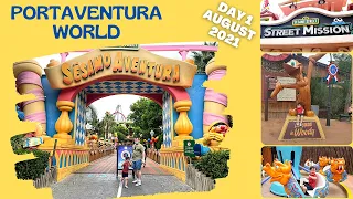 PortAventura World | Day 1 | Sesamo Aventura | August 2021 | Sesame Street Land | Street Mission