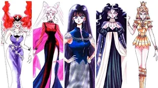 Queen Beryl/Metalia - Death Phantom - Pharoah 90 - Queen Nehelenia - Sailor Galaxia (Defeated)