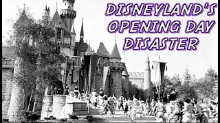 Disneyland's Opening Day Disaster | Disneyland 1955