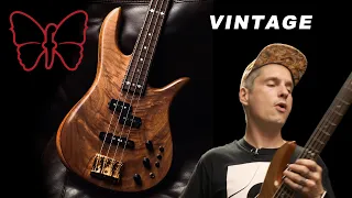 Vintage Style Fodera Walnut Monarch 4 Deluxe DEMO ft. Mike Bendy🦋