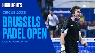 Highlights 🚹 Round of 16 (2) Circus Brussels Padel Open 2023