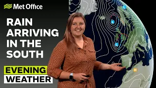 12/10/23 – Rain Arriving in the South – Evening Weather Forecast UK – Met Office Weather