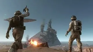 Star Wars Battlefront - 7 Minutes of Co-Op Gameplay on Tatooine