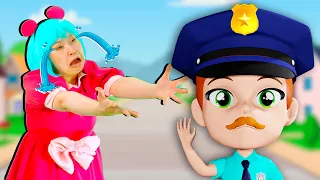 My Daddy Is Policeman 👮‍♂️🚓🚨 When Dad's Away Song + More Lights Baby Songs